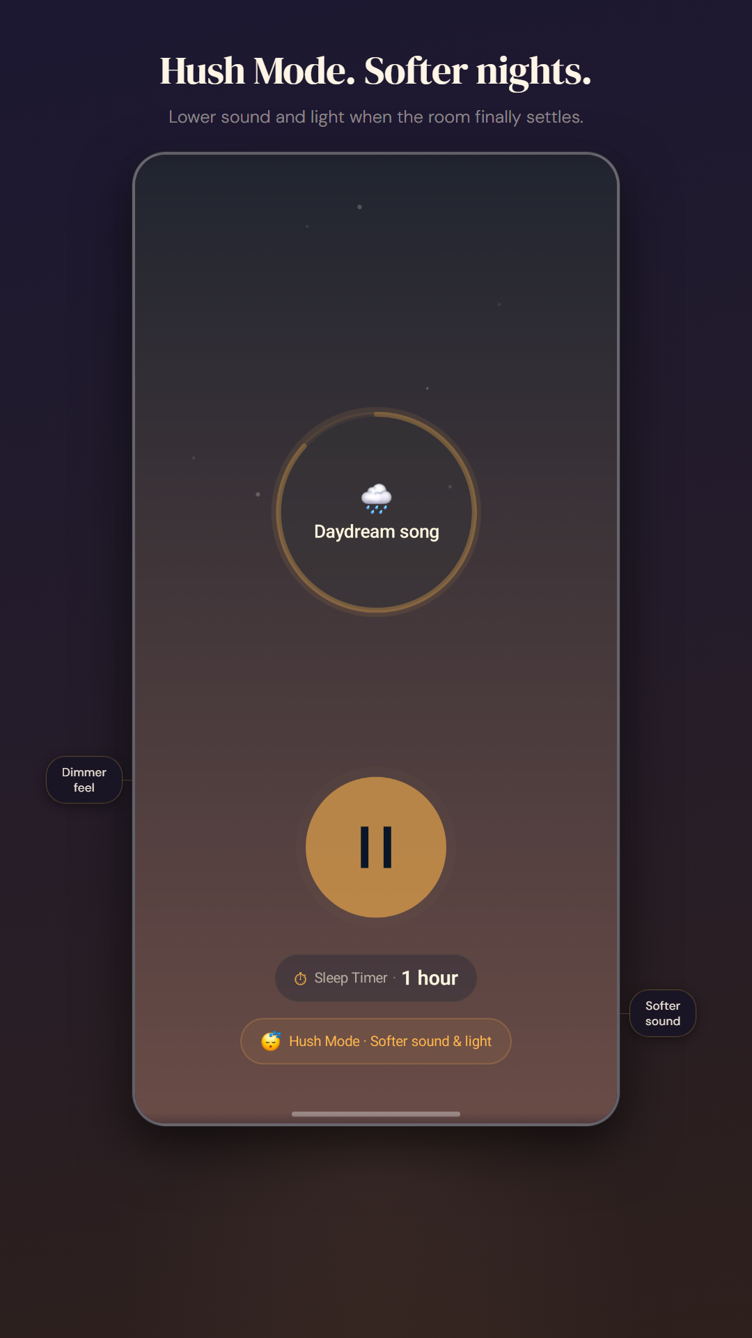 Sleep timer feature